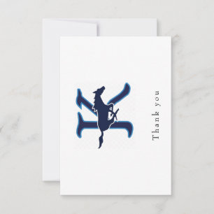 Horizontal Logo  Thank You Card