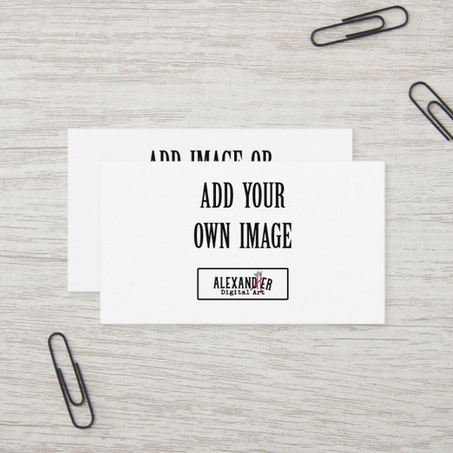 Horizontal Loyalty and Business Card (Front/Back In Situ)