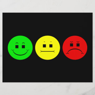Horizontal Moody Stoplight Lefty Green