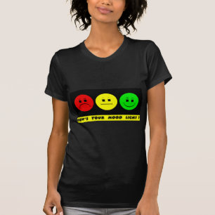 Horizontal Moody Stoplight Mood Light T-Shirt