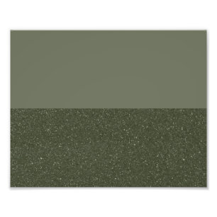Horizontal Moss Green Poster – Customizable