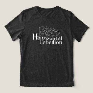 Horizontal Rebellion line Tri-Blend Shirt
