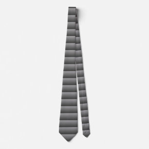 Horizontal Silver Stripe Tie