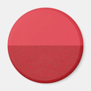 Horizontal Split-Texture Tomato Red Magnet Custom