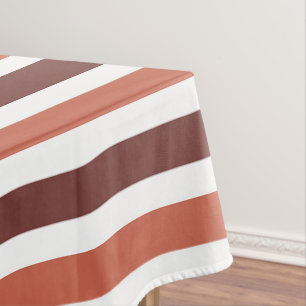 Horizontal Striped Tablecloth