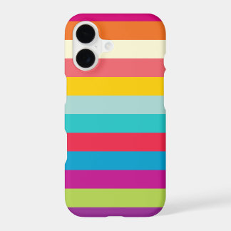 Horizontal Stripes In Summer Colours