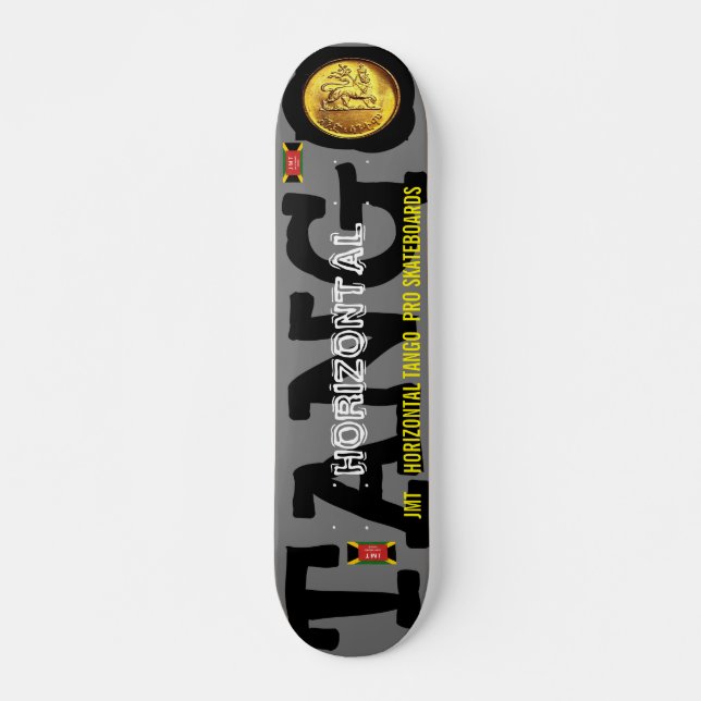 HORIZONTAL TANGO  7 3/4" Skateboard Deck (Front)