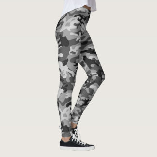 Horizontal Urban Camouflage Leggings