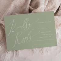 Horizontal Whimsical Script | Sage Song Request