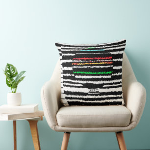 Horizontalis IV Throw Pillow