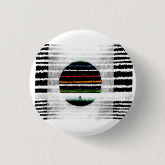 Horizontalis VIII 1 Inch Round Button