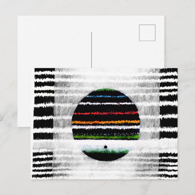 Horizontalis VIII Holiday Postcard (Front/Back)