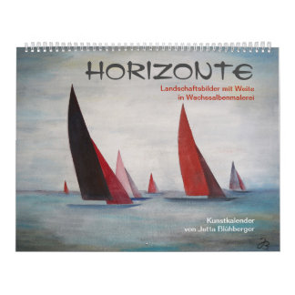 Horizonte - Kunstkalender - Calendar (German)