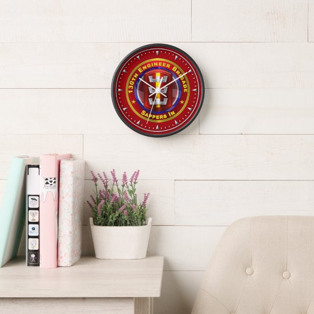 Horloge 130e brigade du génie (Salle de lecture)