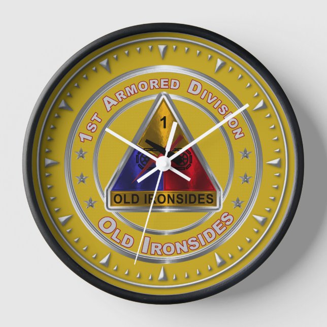 Horloge 1re division blindée (Recto)