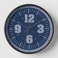 Horloge 4 grand nombre