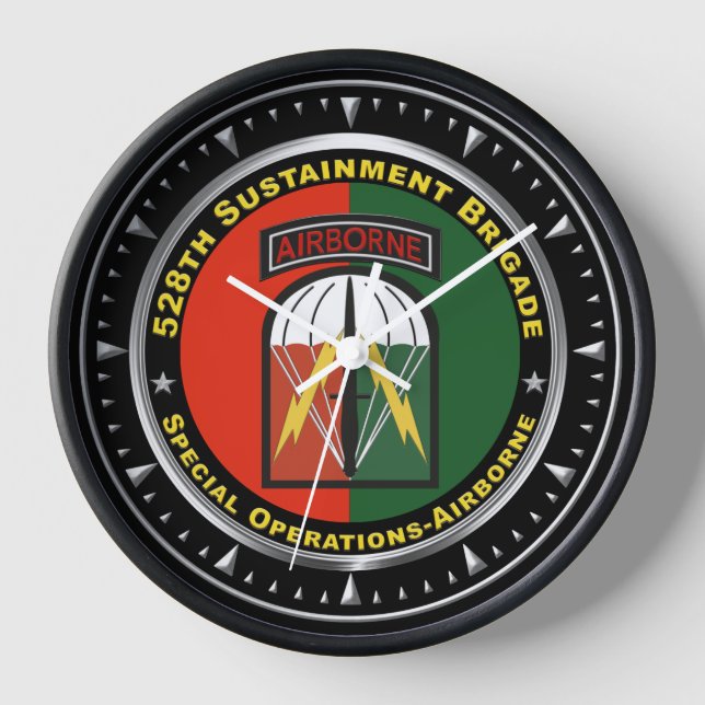 Horloge 528e brigade de soutien, Opérations spéciales (Recto)