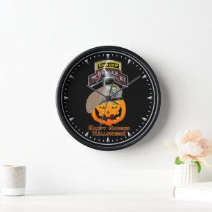 Horloge 75e régiment de Rangers Halloween
