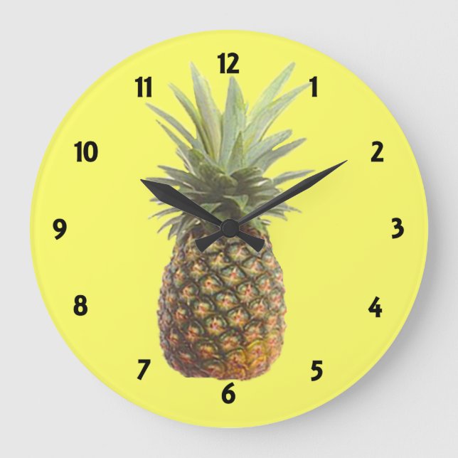 Horloge à ananas (Recto)