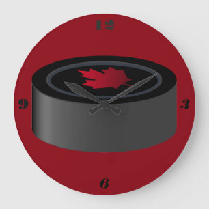 Horloge à bille de hockey