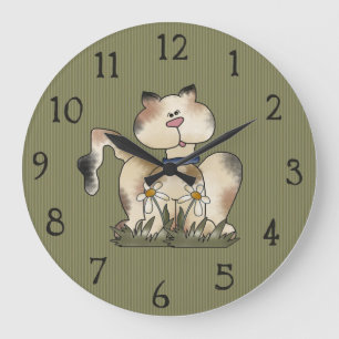 Horloge à fleur