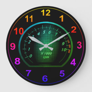 Horloge À Thème Personnalisable De Voiture Autom