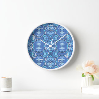 Horloge Abstract Symphony in Blue 2