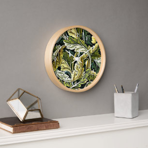 Horloge Acanthus, le populaire motif William Morris