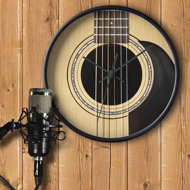 Horloge acoustique de guitare (Créateur téléchargé)