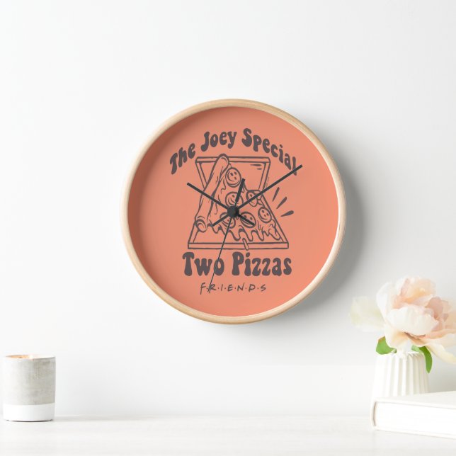 Horloge AMIS™ | Joey Pizza Citation (Maison)