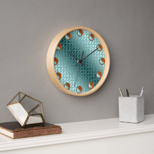 Horloge Année du Serpent de Bois