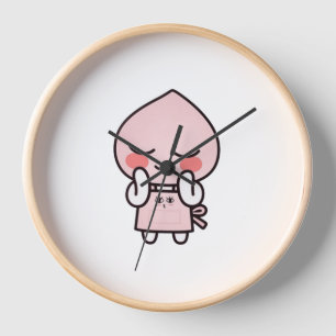 Horloge Apeach kakao friends tablier