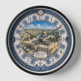 Horloge Arab Traditional ornamental Designer quartz clock