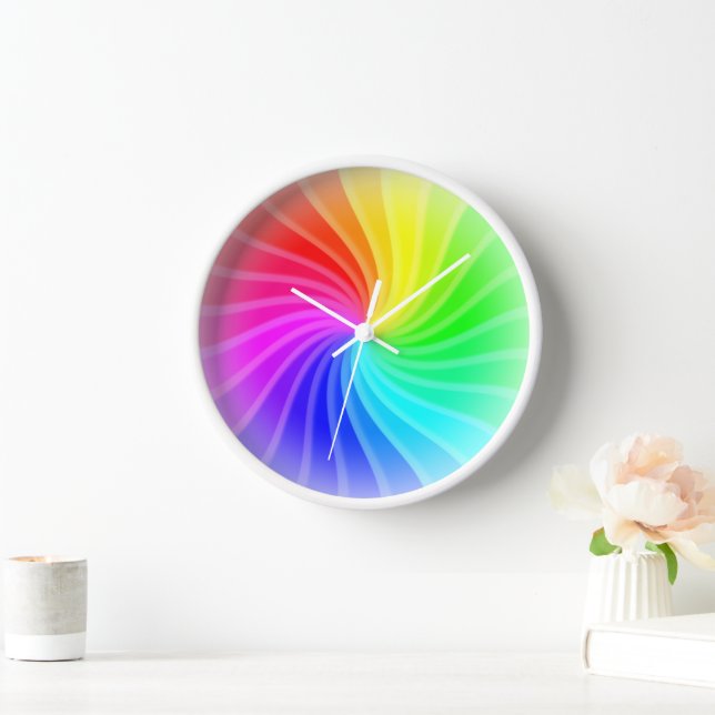 Horloge Arc-en-ciel (Maison)