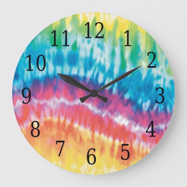 Horloge arrondie de teinture (Recto)