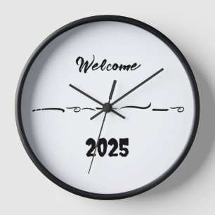 horloge art bienvenue