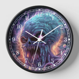 Horloge Art de l'espace monstre