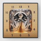 Horloge Art Déco Lalique.