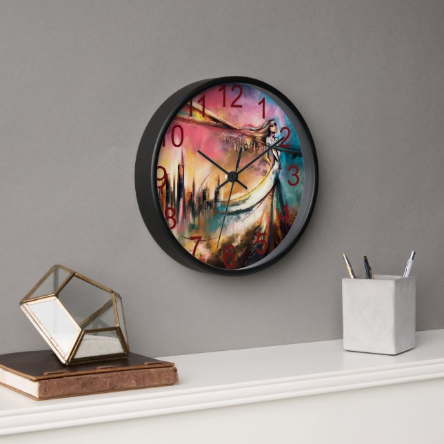 Horloge art mordan (Bureau)