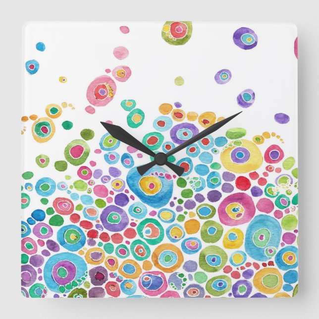 Horloge artistique du cercle intérieur (Recto)