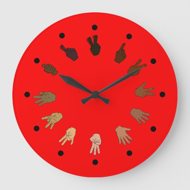 Horloge ASL Rouge (Recto)
