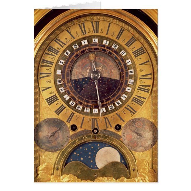Horloge astronomique faite pour le dauphin grand (Devant)