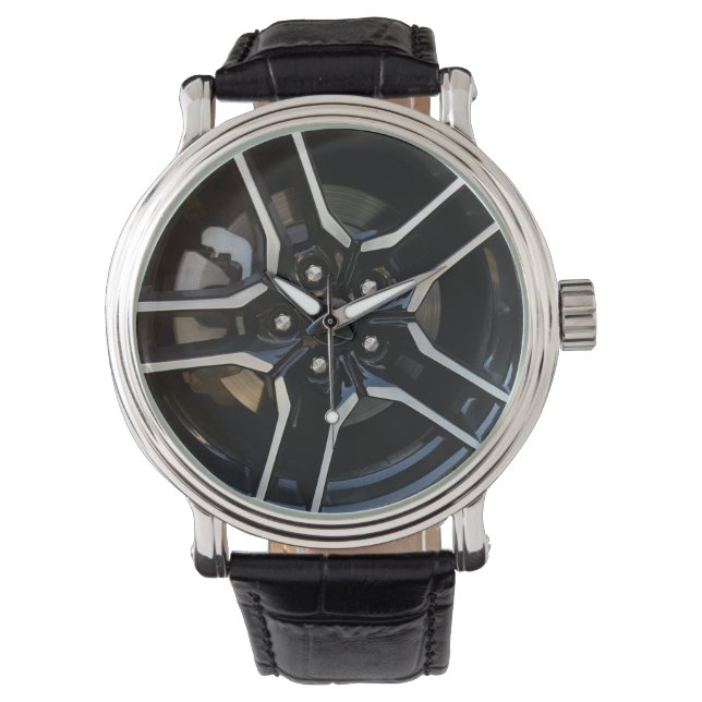 Horloge Auto mustang california Watch (Front)