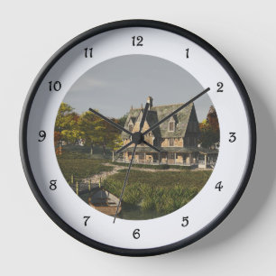 Horloge Automne au lac