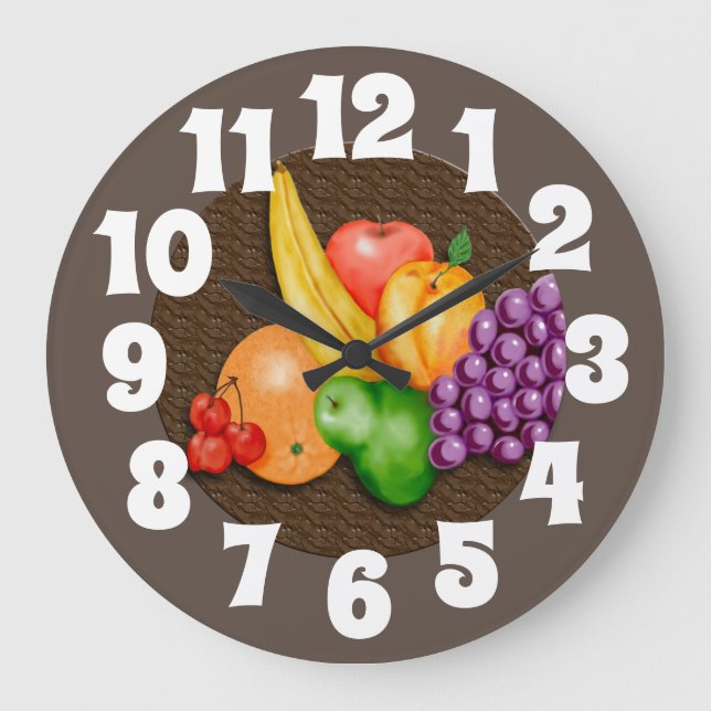 Horloge avec fruit (Recto)