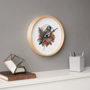 Horloge Beau Oiseau
