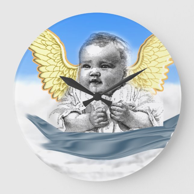 horloge bébé Angel (Recto)