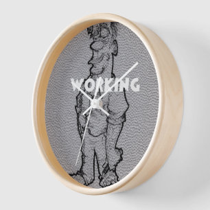 Horloge Belle croquis au crayon Extraordinaire : Heures su