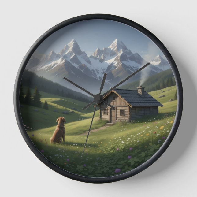Horloge beutiful clock for people who loves nature (Recto)
