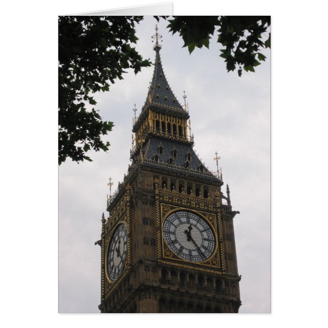 horloge big ben (Devant)